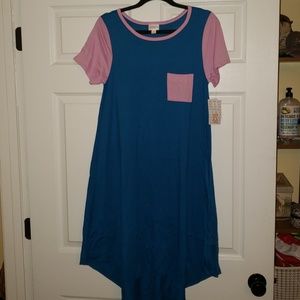 LLR Carly Dress Blue Pink